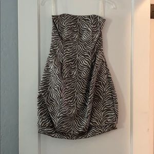 Jessica McClintock strapless dress